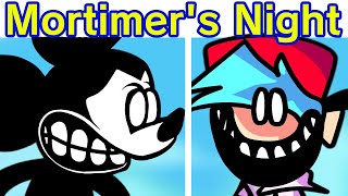 Friday Night Funkin VS Mickey Mouse  Mortimers Night FULL Week FNF ModMouseAVICreepypasta [upl. by Ardnuhsed]