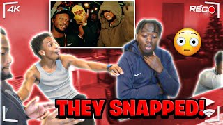 AMERICANS REACT TO HEADIE ONE x K TRAP  ANPR [upl. by Yenffit769]