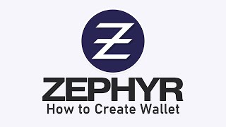 How to create a Zephyr Wallet [upl. by Noy]