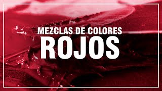 CÓMO HACER EL COLOR ROJO 🔴 Mezclas de Colores Fácil 🎨 [upl. by Addiego136]