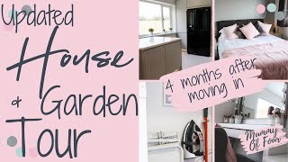 UPDATED HOUSE TOUR 4 MONTHS AFTER MOVING IN  HOME ORGANISATION IDEAS amp HACKS  MUMMY OF FOUR UK [upl. by Agon]