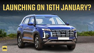 🔥Hyundai Creta Facelift Launching on 16th January🔥 Creta Facelift  Creta [upl. by Joline]