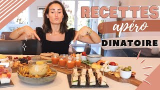 APERO DINATOIRE pour lété ✨  06 recettes simples et délicieuses [upl. by Nyrrat834]