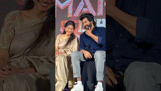 Sai Pallavi and Sivakarthikeyan at Amaran Success Meet saipallavi sivakarthikeyan Amaran [upl. by Haleelahk837]