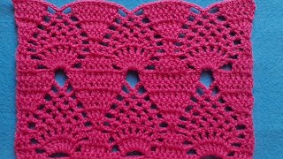 Linda Puntada a GanchilloHow to Crochet a Baby BlanketCrochet PatternTejido a Crochet Paso a Paso [upl. by Tlok]