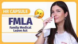 Whats Family Medical Leave Act FMLA Explained  How it applies to US States 👀 [upl. by Solram]