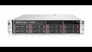 Installing Windows Server to HP Proliant DL 380p Gen8 [upl. by Klute]