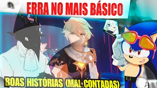 React FALANDO SOBRE COMO GENSHIN E OUTROS GACHA NÃO SABEM CONTAR UMA HISTÓRIA [upl. by Tomchay]