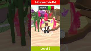 TDS Masquerade DJ skin Level 05 roblox tds shorts [upl. by Sharl]