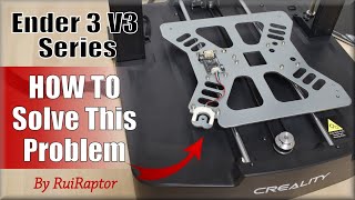 Creality ENDER 3 V3 Series  HOW TO Troubleshoot amp Fix YAxis Problems [upl. by Fujio]