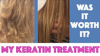 Keratin Hair Treatment Review  Before amp After  Coppola Express [upl. by Piper]