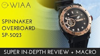 Spinnaker Overboard SP5023 Watch Review [upl. by Halimaj18]