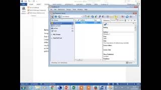 How to set up and use EndNote references in Microsoft Word 20132016 [upl. by Hertberg]