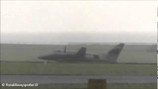 Manx2  Linksair Jetsream 31 After Crash Footage Ronaldsway Isle of Man [upl. by Noram206]