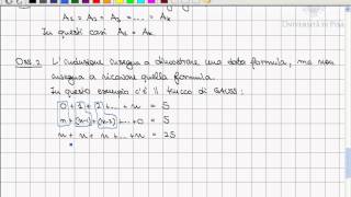 Principio di induzioneApplicazione alla somma dei termini di progressioni aritmetiche e geometriche [upl. by Kera]