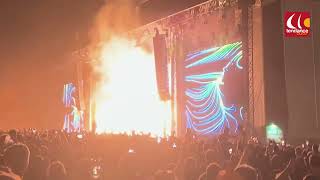 Au festival Beauregard David Guetta a fait danser des dizaines de milliers de spectateurs [upl. by Anelhtak]