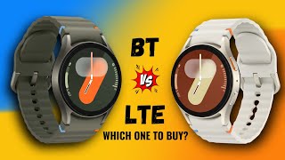 Galaxy Watch 7 Bluetooth Vs LTE  Which one should you Buy [upl. by Ahsienroc]