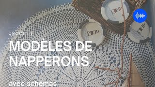 ✴️Modèles de napperons crochetés 🔆 [upl. by Niels894]