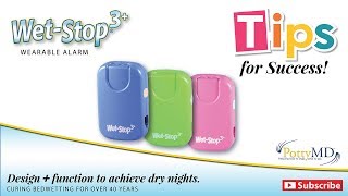 HowTo for Success with WetStop 3 Bedwetting Alarm [upl. by Andromache]