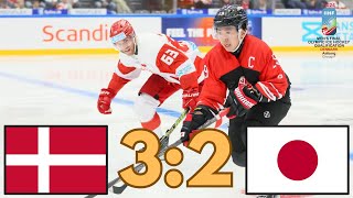 DÁNSKO VS JAPONSKO KVALIFIKACE NA OLYMPIJSKÉ HRY 2024 SKUPINA F [upl. by Ancel91]