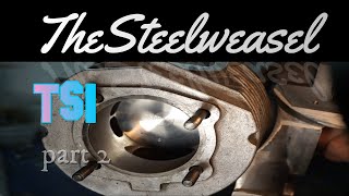 LAMBRETTA TS1 REBUILD 100 MPH part 2 wisecosip two stroke engine [upl. by Bing]