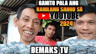 Magkano ang sahod ng Bemaks Tv sa youtube ngayong 2024  Estimated Review [upl. by Giacinta]