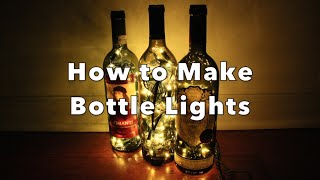 DIY How to Make Bottle Lights [upl. by Silera]