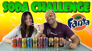 SODA CHALLENGE RETO REFRESCOS DE VARIOS SABORES GASEOSOS [upl. by Aelyak]