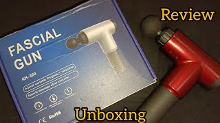 Fascial Gun Kh320How to choose massage gun attachmentsunboxingreviewviral [upl. by Nomla]