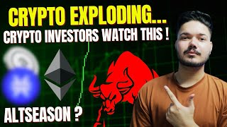 Crypto Market Exploding… 📈🚀 Every CRYPTO Holder Must Watch This VIDEO [upl. by Obnukotalo]