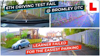 LEARNER FAILED 6TH DRIVING TEST EP23  4TH APR 2024 1014AM DRIVINGTESTVIDEO OJKENNY BROMLEYDTC [upl. by Shere837]