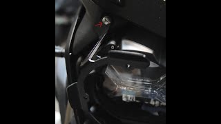 FAST and EASY Install SW Motech Headlight Guard on a 20232024 BMW 1250 GS Adventure BMWGSA1250 [upl. by Laurinda]