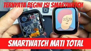 Cara Bongkar Smartwatch t500 Tanpa Merusak LCD [upl. by Ahseyn]