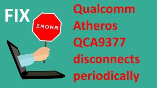 Fix Qualcomm Atheros QCA9377 disconnects periodically [upl. by Elleyoj139]