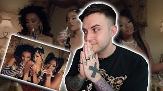 Ariana Grande  3435 Remix feat Doja Cat and Megan Thee Stallion Official Video REACTION [upl. by Annodal]