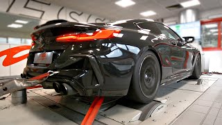 800HP BMW M8 Competition with FULL Akrapovic Exhaust amp Stage 2 DYNO PULLS  LOUD SOUNDS 💥 [upl. by May]