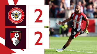 Brentford 2 AFC Bournemouth 2  Mbeumo scores the late equaliser💥⚽️ [upl. by Artemla]