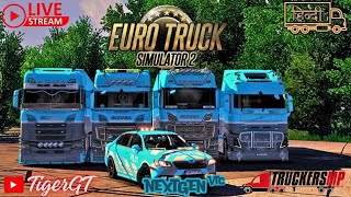 🔴 Ets2 Live  TruckersMP Live  Euro Truck Simulator 2 Live  Xbox Gamepad  NextGen VTC tigergt [upl. by Feeley]