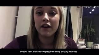 Severe Asthmatic Girl Coughing 15 Sec [upl. by Zeni]