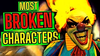 Top 10 Most OVERPOWERED Characters In Twisted Metal History [upl. by Alegnatal]