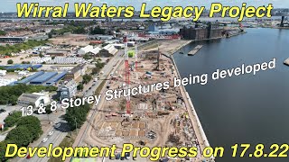 Wirral Waters Legacy Project Development Progress 17822 [upl. by Gewirtz]