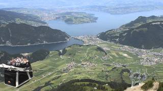 Eröffnung der CabriO®Bahn am Stanserhorn NidwaldenSwitzerland [upl. by Virgin]