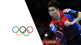 Korea Win in Mens Table Tennis Team QuarterFinals  London 2012 Olympics [upl. by Inor]