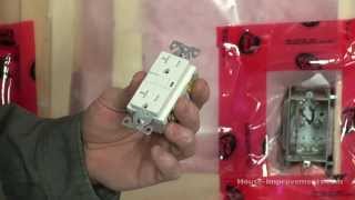 How To Install a GFCI Receptacle [upl. by Charmain388]