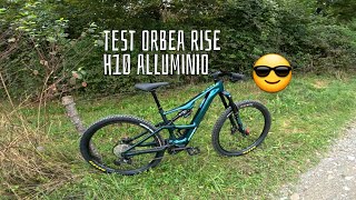 Orbea Rise H10 alluminio lho provata [upl. by Nitsugua]