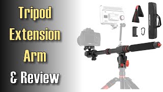 Ambitful Tripod Extension Arm Review ep502 [upl. by Latreece714]