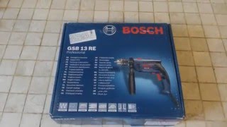 Обзор дрели Bosch GSB 13 RE [upl. by Notnats]