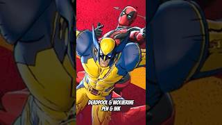 Deadpool amp Wolverine Pen amp Ink New Skins Fortnite Bundle Showcase [upl. by Long]