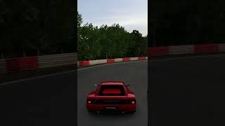 Ferrari Testarossa 93 Vs Lamborghini Countach  Gran Turismo 7  Max Tune Review  Nurburgring [upl. by Chirlin]