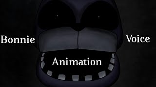 FNAF Bonnie Voice Lines Animation [upl. by Oberon]